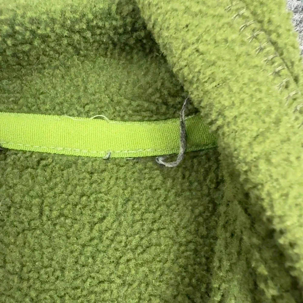 Marmot Vest Mens M Green Polyester Fleece Full Zip Outdoors Gorpcore Hiking